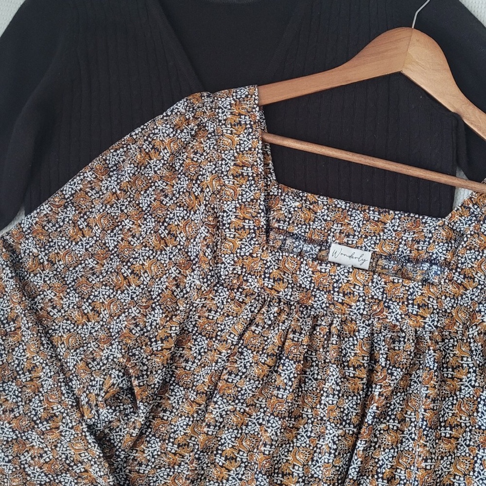 Wonderly | new with tag blouse | size: 3X